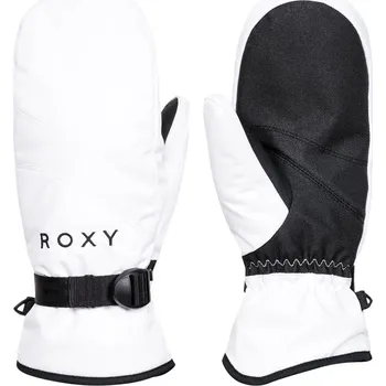 Módní doplněk Roxy dámské rukavice Jetty Solid Bright White | Bílá | Velikost L