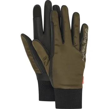Jezdecké rukavice Imperial Riding Rukavice Hide & Shine Imperial Riding, zimní, dětské, olive green 6