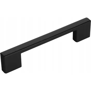 Nábytkové kování Nábytková úchytka klasická černá matná 13,7 x 0,9 x 2,8 cm