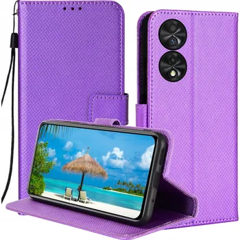 Pouzdro na mobilní telefon Flipové pouzdro MBM pro TCL 40 NXTPAPER fialové