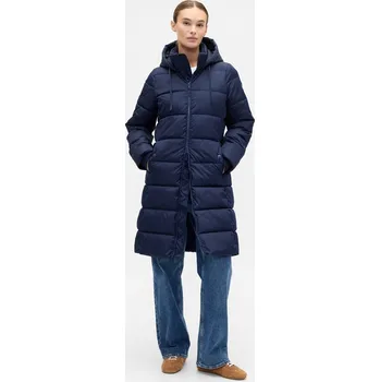 Dámský kabát GAP dámský kabát modrý klasický s kapucí velikost XS