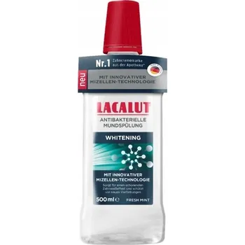 Ústní voda LACALUT Perfect Whitening Antibakteriální ústní voda 500 ml