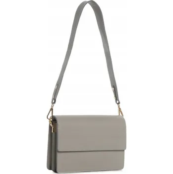 Kabelka Solome kabelka šedá přírodní kůže, typ kabelka přes rameno
