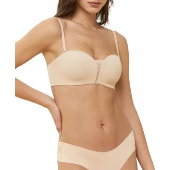 Podprsenka Triumph vyztužená podprsenka béžová velikost M/L