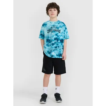 Chlapecké kraťasy 4F Chlapecké teplákové Kraťasy - černé, velikost 158 (12-13 let)