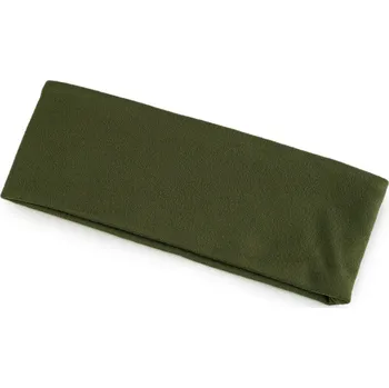 Čelenka Dámská / dívčí čelenka soft fleece, velké, 7 olivová zeleň