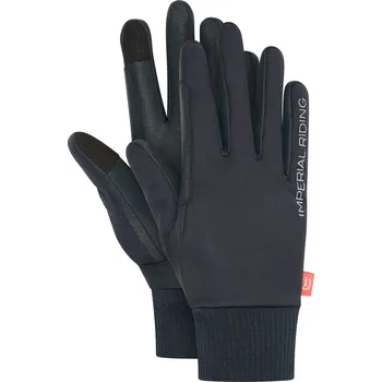 Jezdecké rukavice Imperial Riding Rukavice Hide & Shine Imperial Riding, zimní, dětské, navy 10