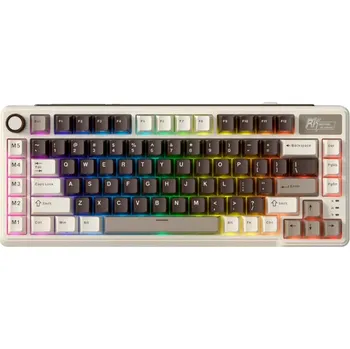 Klávesnice Mechanická klávesnice RK ROYAL KLUDGE RK L75 Mocha Grey