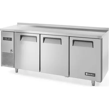Lednice Chladicí stůl 3-dveřový 1800x600x886mm s bočním agregátem, Hendi