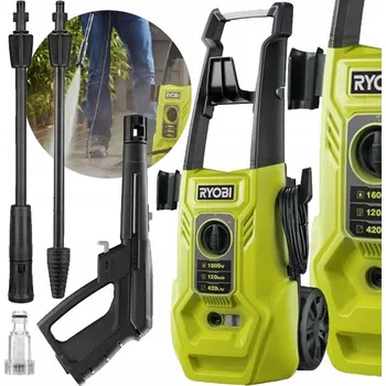 Vysokotlaký čistič RYOBI TLAKOVÁ MYČKA 120 bar 1600W 0,9L RY120PWA