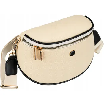 Kabelka Peterson ledvinka přes rameno Dámská ledvinka Peterson 2027 ECRU béžová