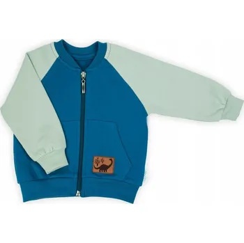 Chlapecká mikina Tepláková rozepínací mikina dětská Nicol Iwo 62