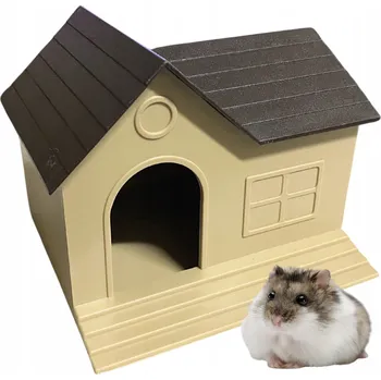 Domek pro křečka WD-IMPEX plastový 14,5 cm x 11 cm