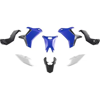 Sada plastů (bez předního blatníku) T7 YAMAHA TENERE 700 '25-'26 (černá/modrá/bílá) RACETECH (RTECH)