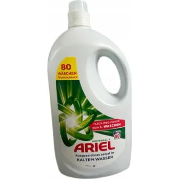 Prací prostředek Ariel Universal+ Tekutý prací prostředek 4 L (80 praní)