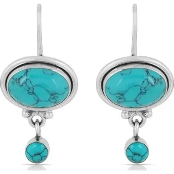 Náušnice Elegantní visací zelené vintage náušnice | náušnice, šperk - Styl-23