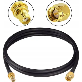 Napájecí kabel Kabel Kopier SMA R/P konektor 5 m