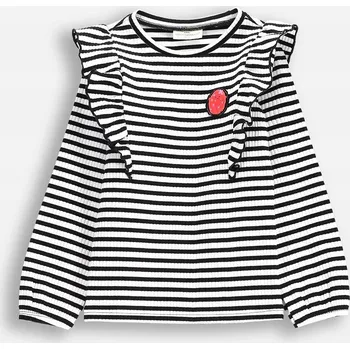 Dívčí tričko s dlouhým rukávem v proužcích 092 Coccodrillo WC5