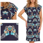 Košile noční Taro bavlněná s květy S