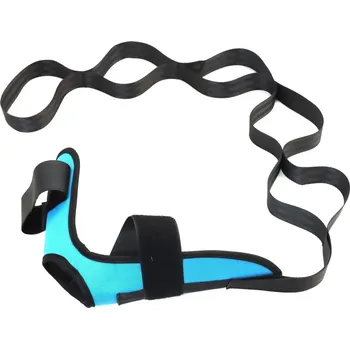 Flexibilní fitness pás na nohy | popruh - Modrý