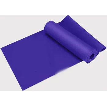 Elastická pilates odporová guma | pás - fialová