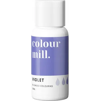 Potravinářské barvivo Gelové barvivo Colour Mill 20 g 20 ml 1 ks fialové