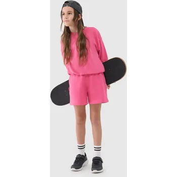 Dívčí teplákové KRAŤASY 4F 158 TSHOF470 SS25