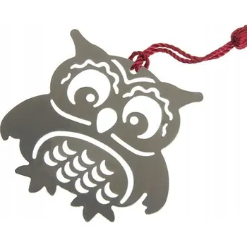 Záložka Záložka do knihy Gadget Master Sova 6x7x0,1 cm