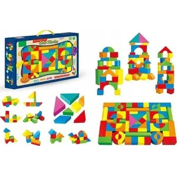 ostatní stavebnice Pěnové Stavebnice 77 ks