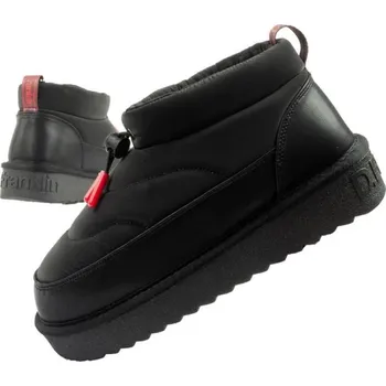 Dívčí sněhule D.Franklin snow boots dámské zimní módní zateplené boty černé dámské 40