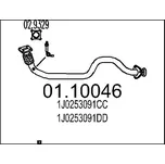 Výfuková trubka MTS, MTS 01.10046
