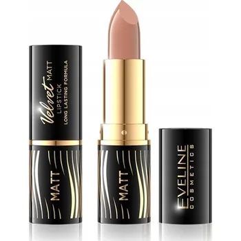 Přípravek na rty Eveline Cosmetics Velvet Matt Lipstick 500 Nude matná rtěnka na rty 4,1g