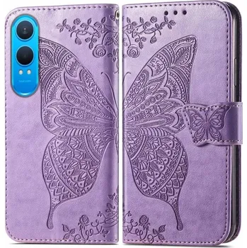 Pouzdro na mobilní telefon Flipové pouzdro Erbord pro OnePlus Nord CE4 Lite fialové