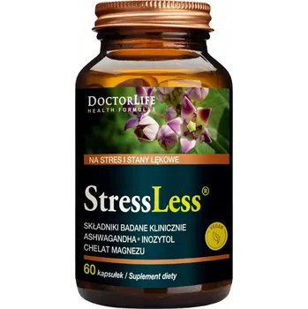 Doctor Life StressLess pro snížení stresu a úzkosti, doplněk stravy, 60 kapslí