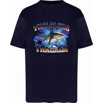 Chlapecké tričko Chlapecké tričko Rekino tralalero tmavě modré Tup Tup, vel. 146/152