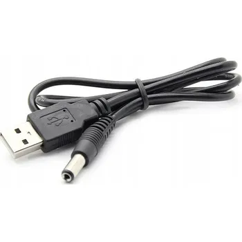 Napájecí kabel USB - DC 5,5 x 2,5 mm 5V (pro nabíječku)