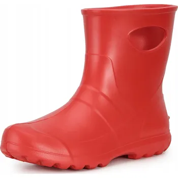 Pracovní obuv Holínky dámské EVA gumové lehké holínky LMG-752 Červené 39
