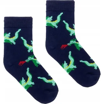 Pánské ponožky Ponožky Drak Wawelský tmavě modré 31-35