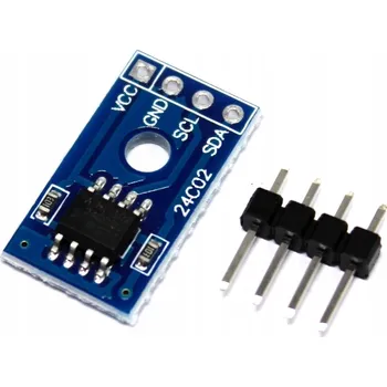 Paměť EEPROM 24C02/AT24C02 (Arduino apod.)