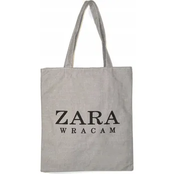 Nákupní taška shopper na léto sportovní přes rameno (Šedá)