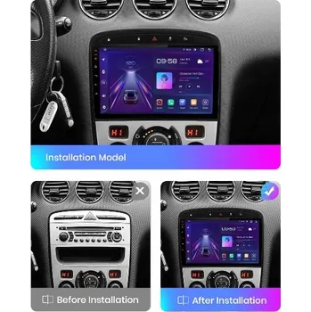 Autorádio AUTORÁDIO S GPS NAVIGACÍ PEUGEOT 308 2007-2013 ANDROID