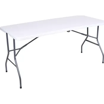 Zahradní nábytek SKLÁDACÍ STŮL RICO BÍLÝ - 152 CM 64391