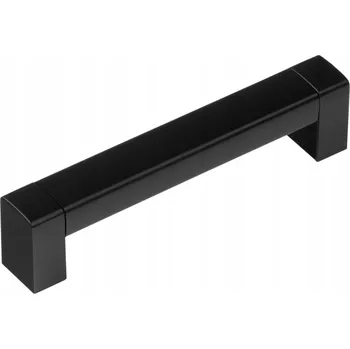 Nábytkové kování Nábytková úchytka na skříňky K-96 rozteč 96 mm černá matná + vruty