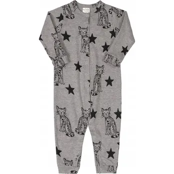 Kojenecký overall Dětské overal s kočičkami šedé Up Baby, vel. 98