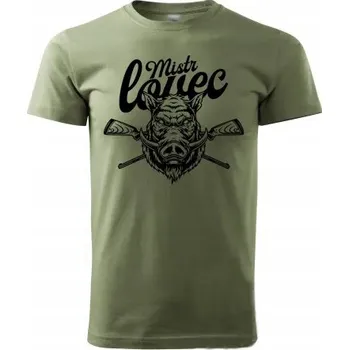 Pánské oblečení Tričko STRIKER Tričko STRIKER Master HUNTER Barva: Černá, Velikost: S