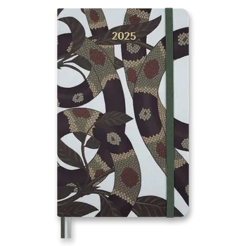 Kancelářské potřeby Diář Moleskine Snake Leaves 2026 - tvrdé desky, L, týdenní