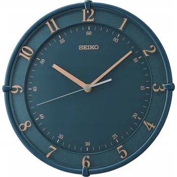 Hodiny Nástěnné hodiny Seiko modré 30,7 cm