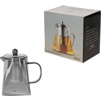 Konvice na čaj Skleněná konvice Hanipol 0,55 l