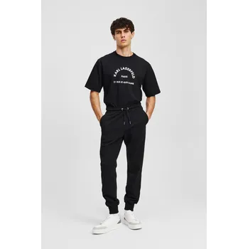 TEPLÁKY KARL LAGERFELD KAMEO SWEATPANTS BLACK