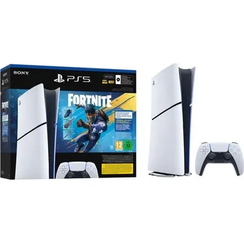 Herní konzole Sony PlayStation 5 Slim Digital Edition 825 GB, + Fortnite Flowering Chaos Bundle PS711000049852